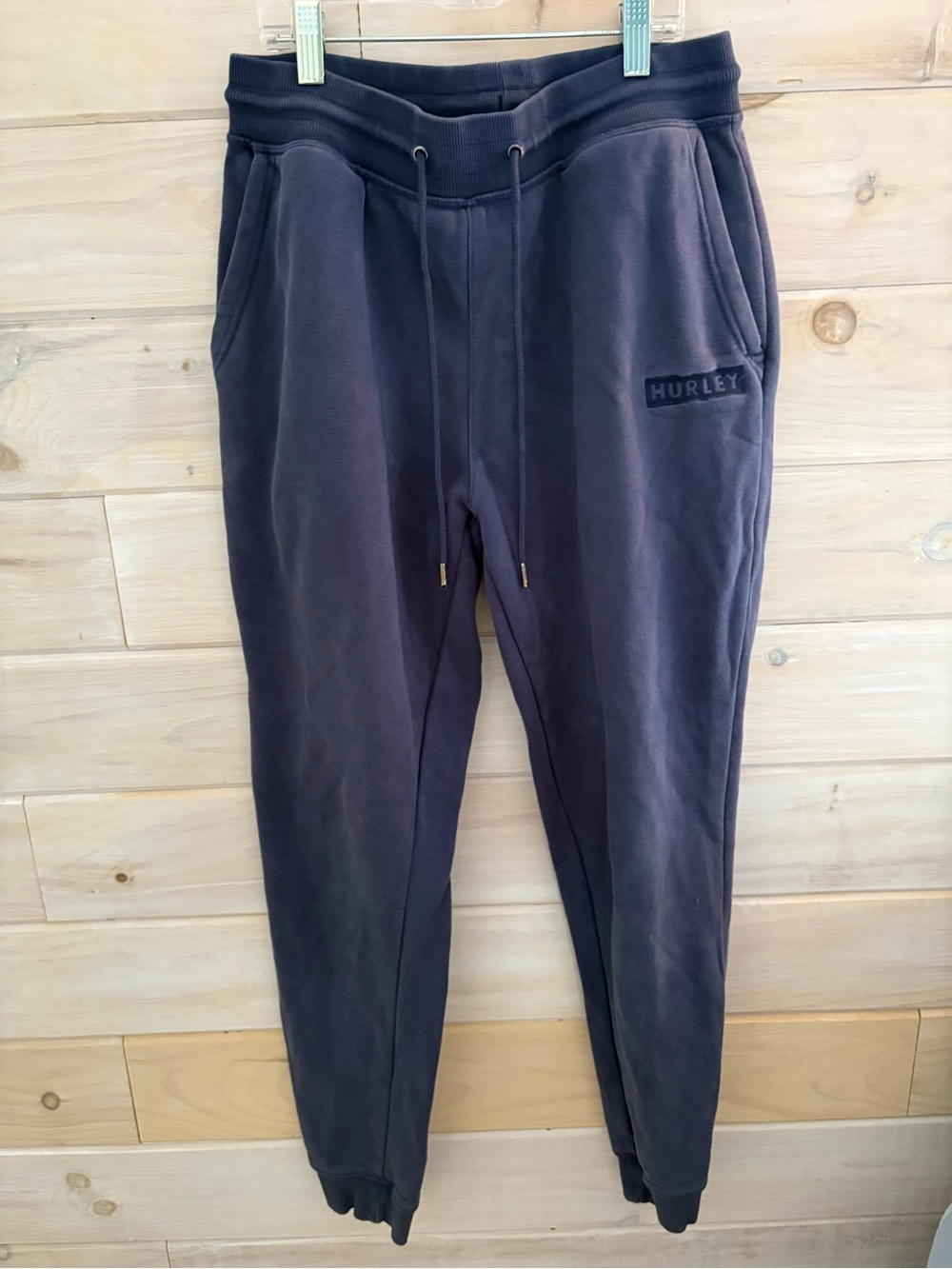 Hurley Men’s Dark Navy Drawstring Joggers